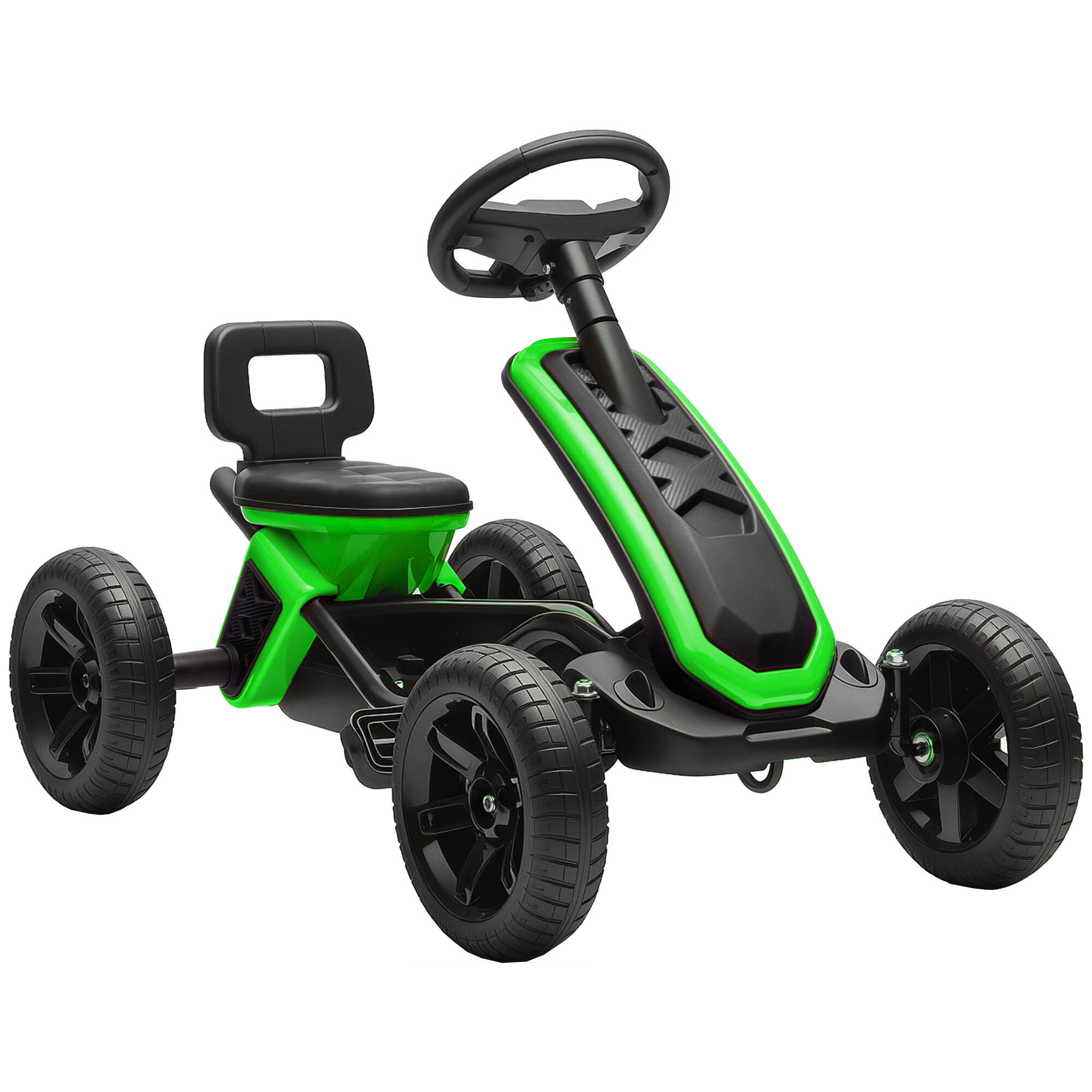 Kart a Pedales AIYAPLAY 85.5x49x57 cm Verde 1/6