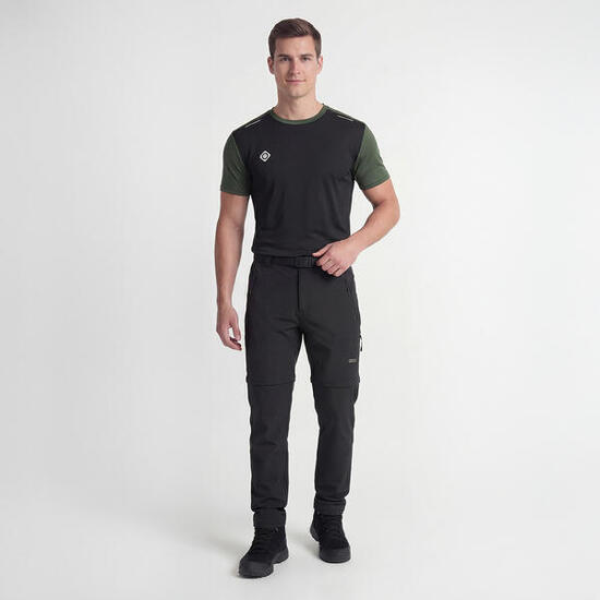 T-shirt technique homme IRVINE M – Extensible respirant et avec réfléchissants