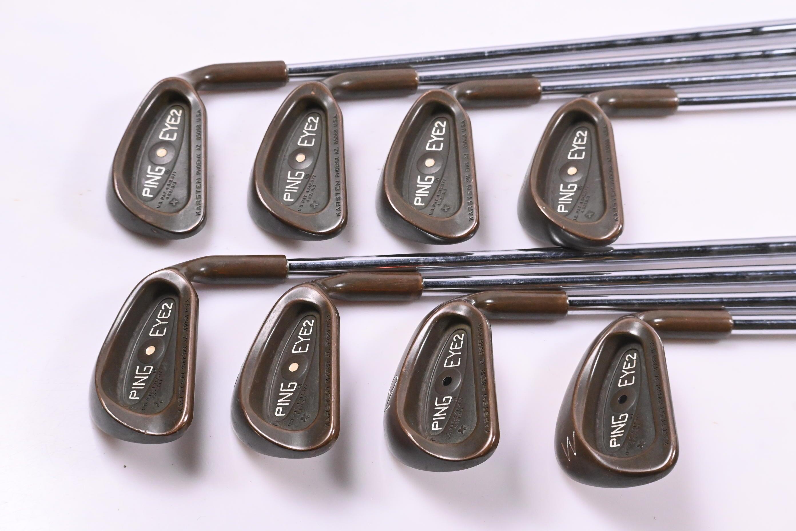 Ping Eye 2+ BeCu Irons / 3-PW / White Dot / Regular Flex Ping ZZ