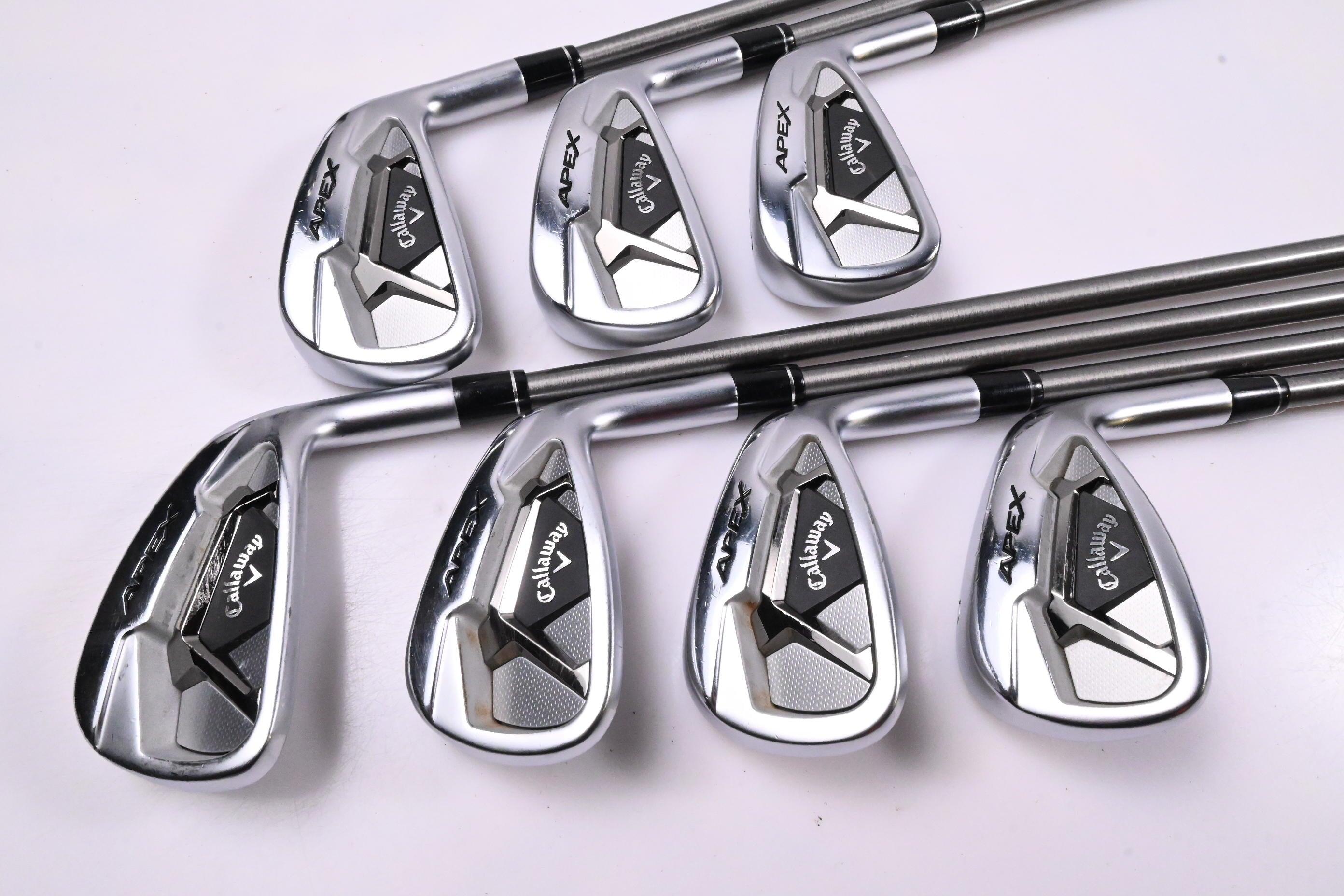Callaway Apex 21 Irons / 4-PW / Stiff Flex Aerotech Steelfiber fc