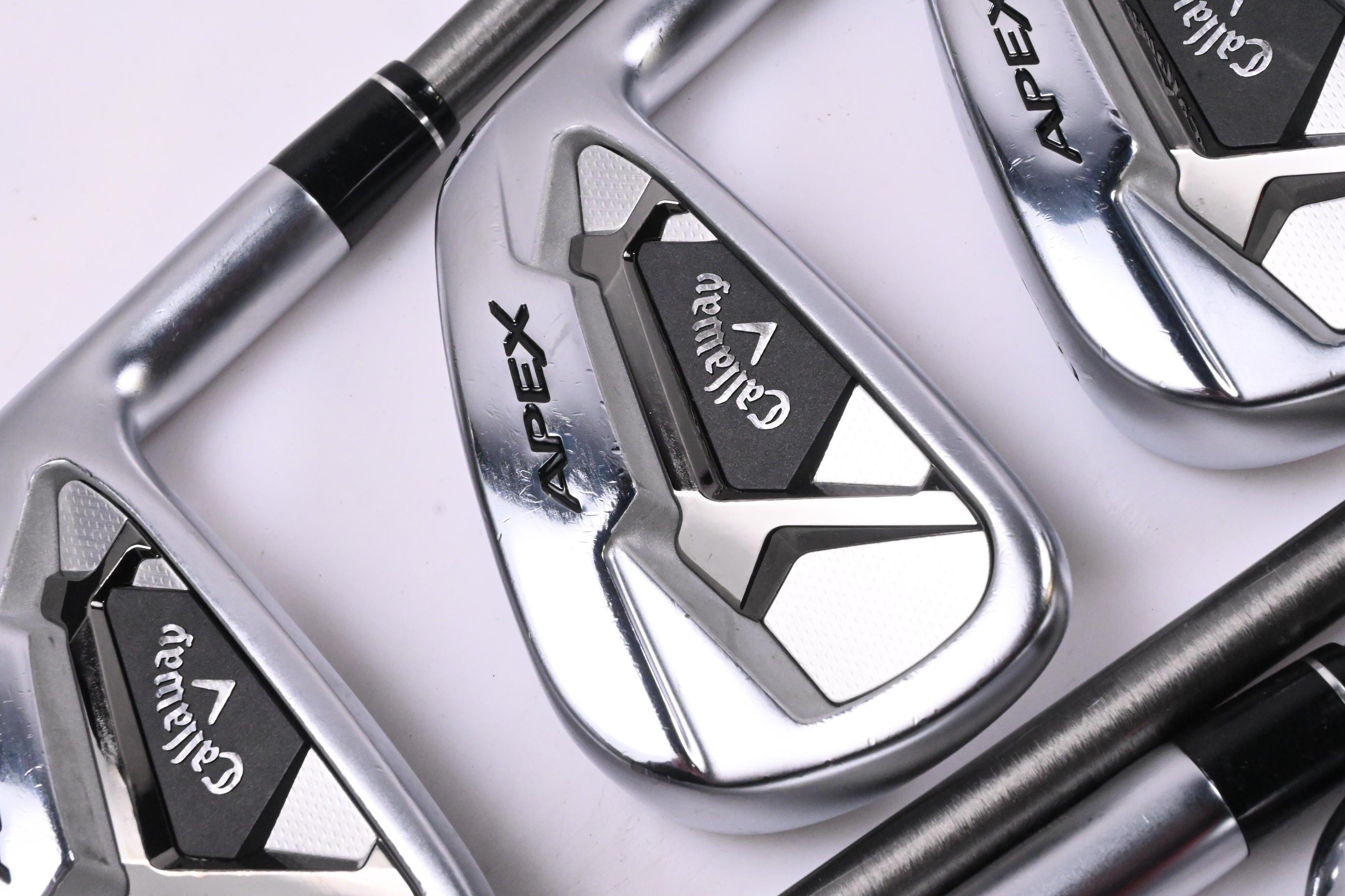 Callaway Apex 21 Irons / 4-PW / Stiff Flex Aerotech Steelfiber fc