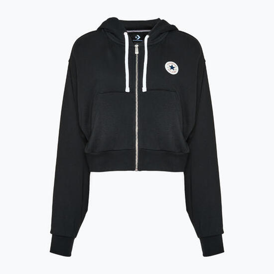 Sweat à capuche zippé Converse Retro pour femme