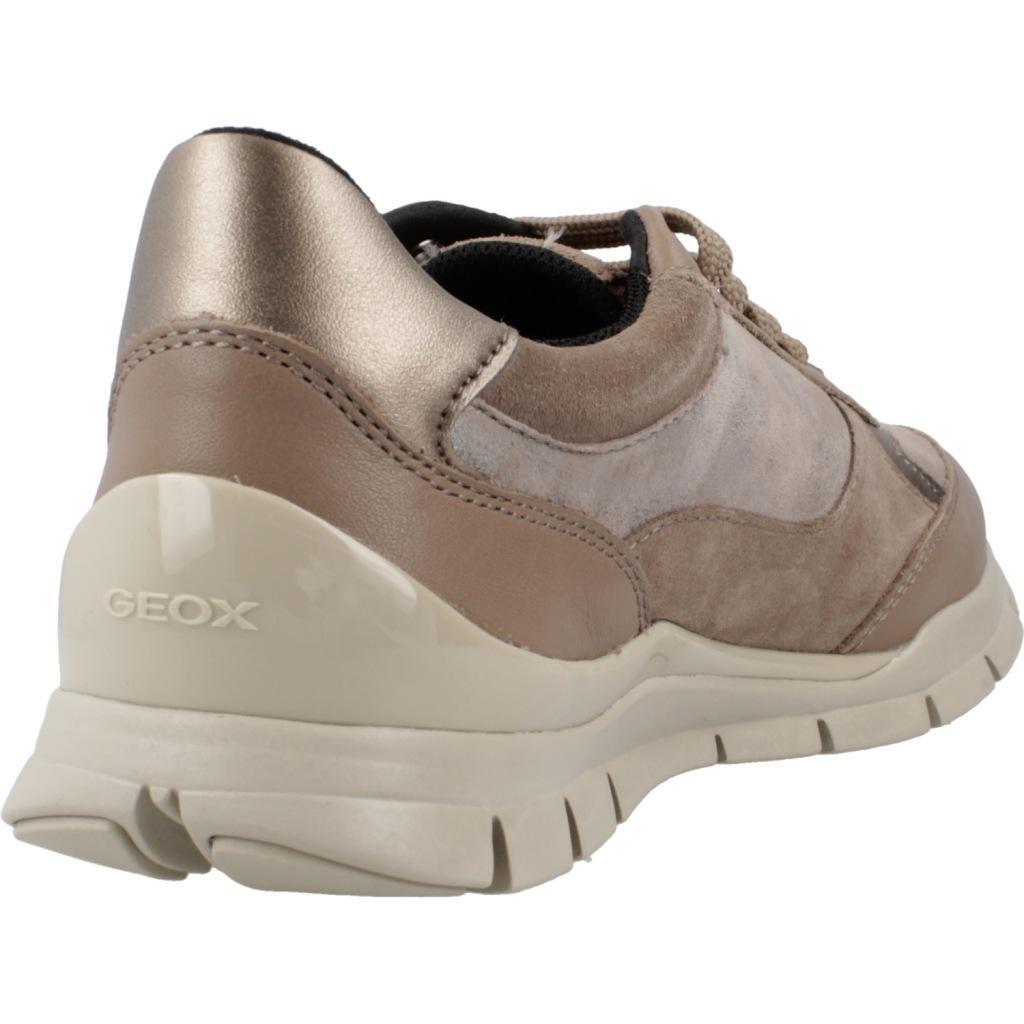 Baskets Geox Modèle D Sukie Couleur Marron 3/5