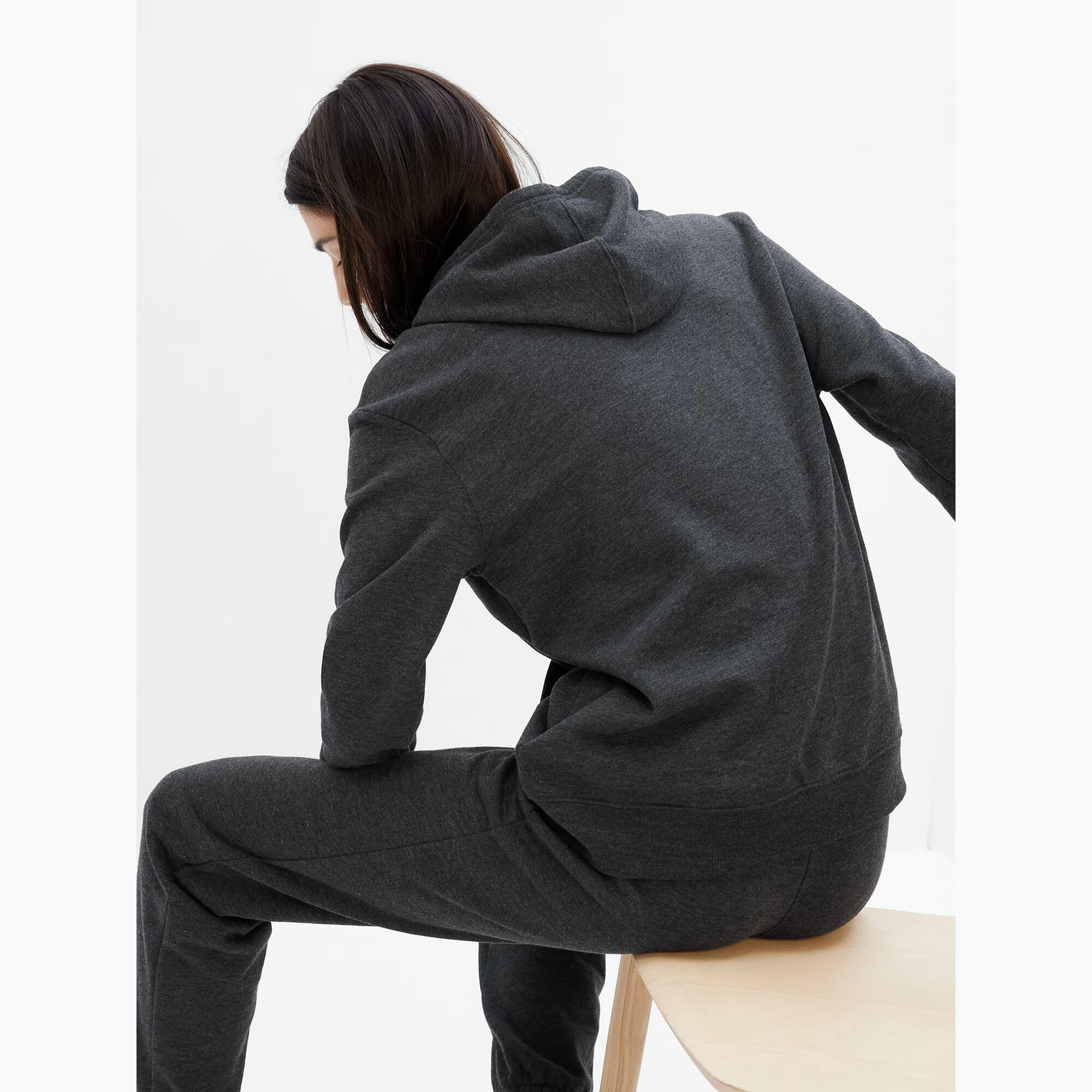Sweatshirt femme Gap gris avec logo 4/5