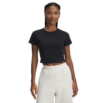 Dames-t-shirt under armour rival rib