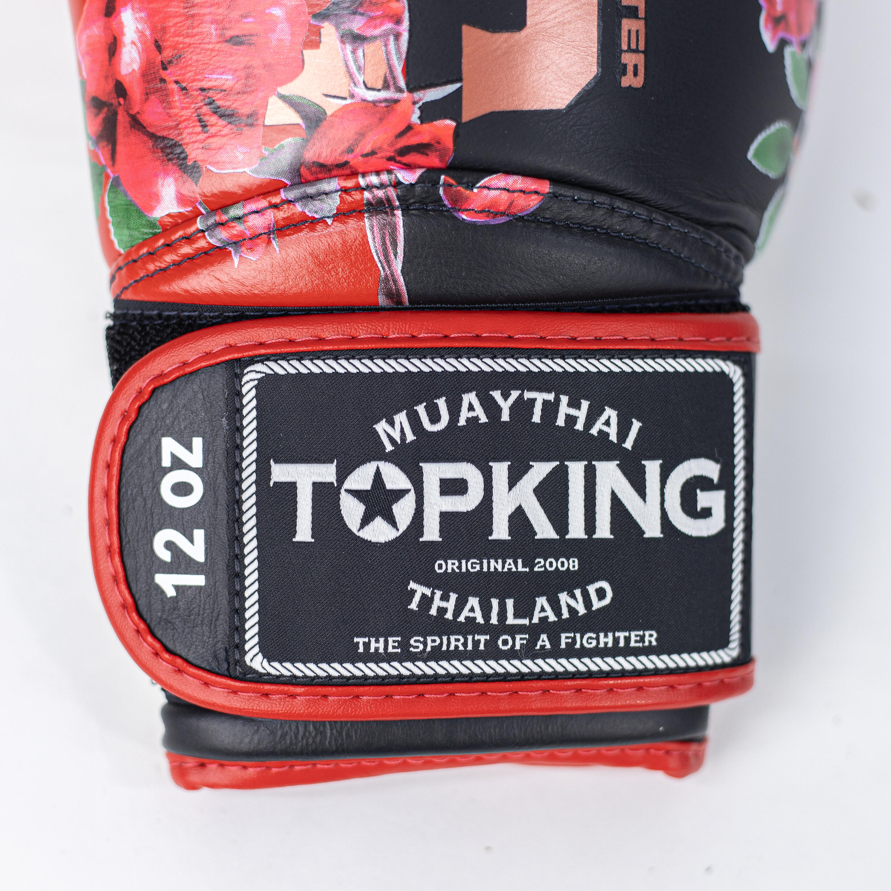 Gants de Boxe Topking Rose Black 3/4