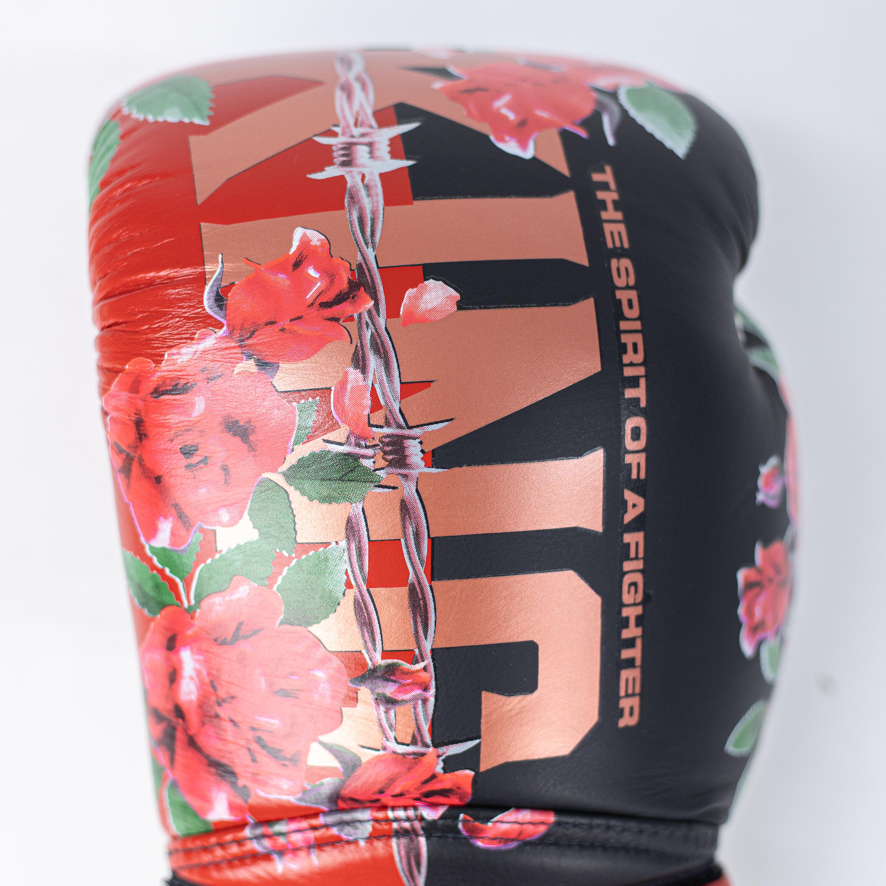 Gants de Boxe Topking Rose Black 2/4