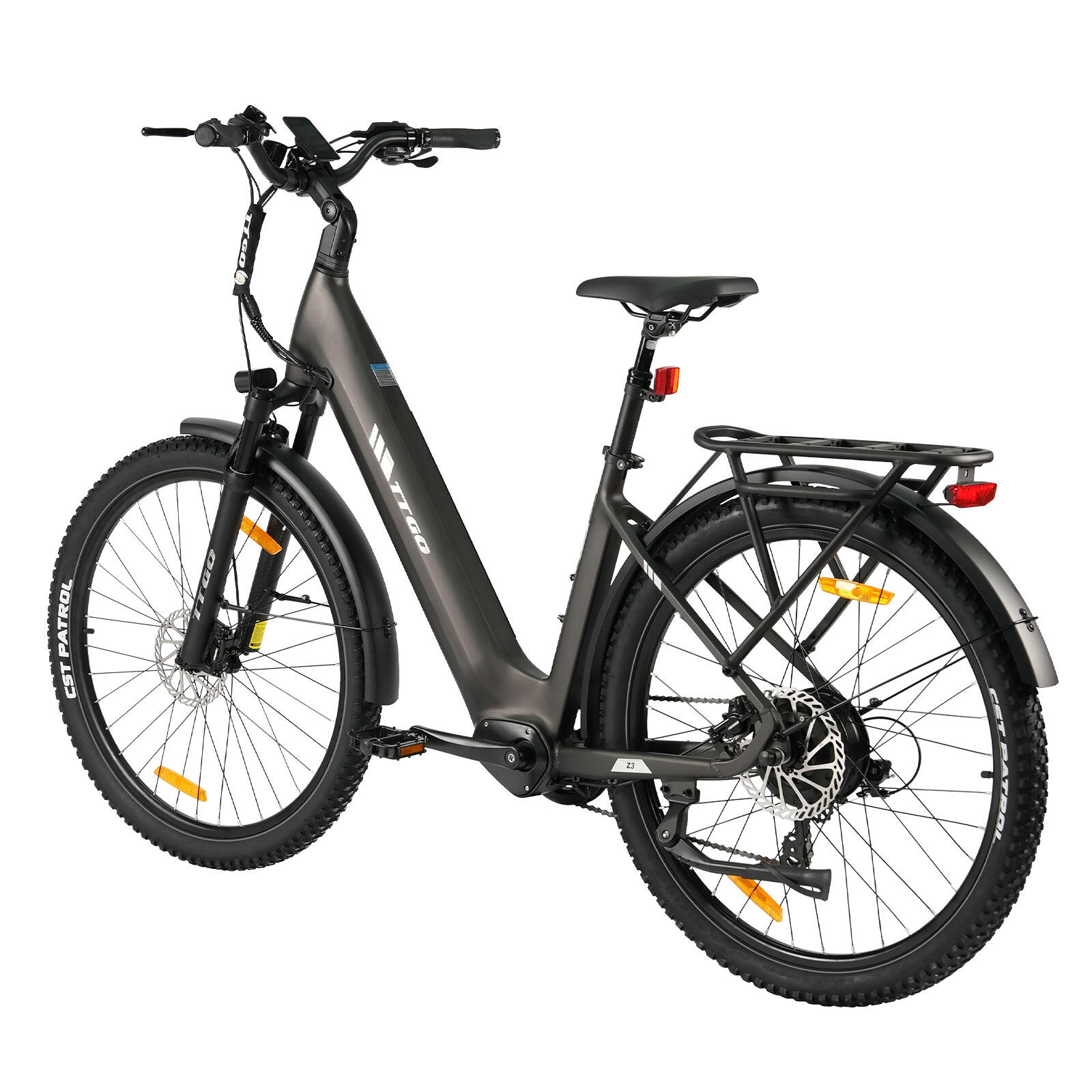 Vélo électrique Z3 pour adultes, 27,5 pouces, batterie 48V 15AH 5/7