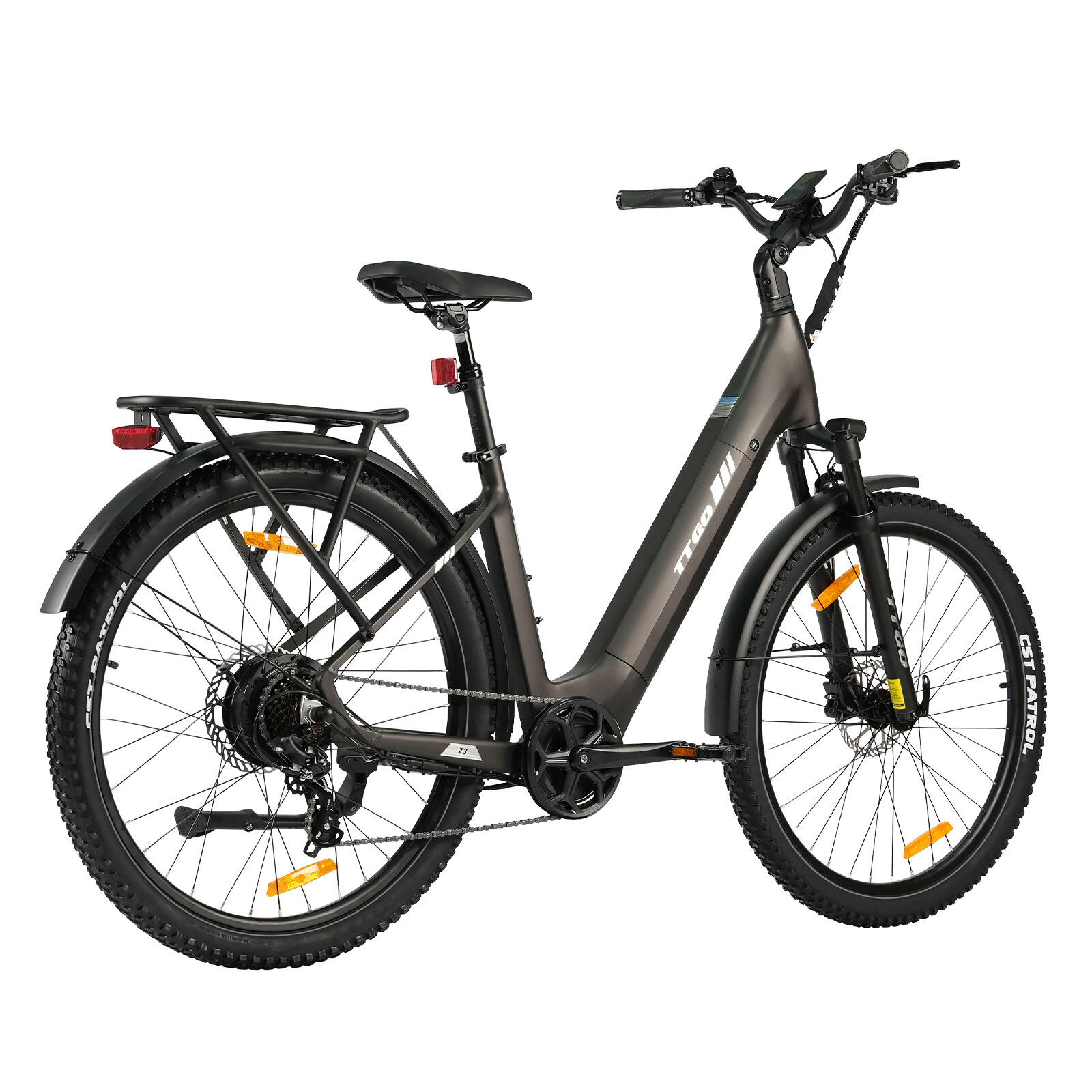 Z3 Bicicleta elétrica 27.5" 48V 250W 120km 70Nm Shimano 7v 3/4