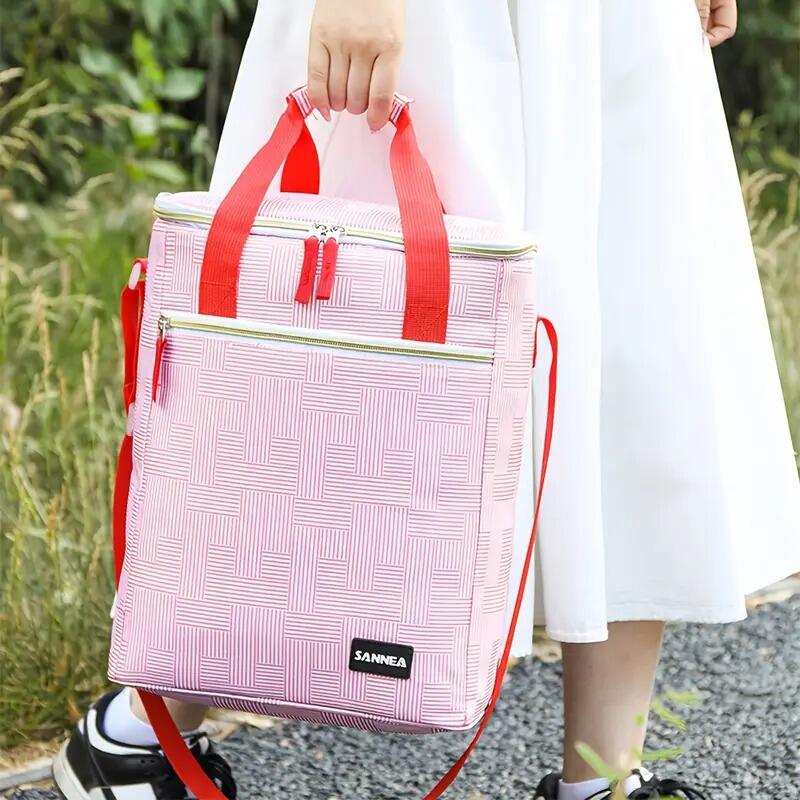 Bolso Térmico ELEGANCE 28 x 16 x 36 cm (16L) Rosa 2/3