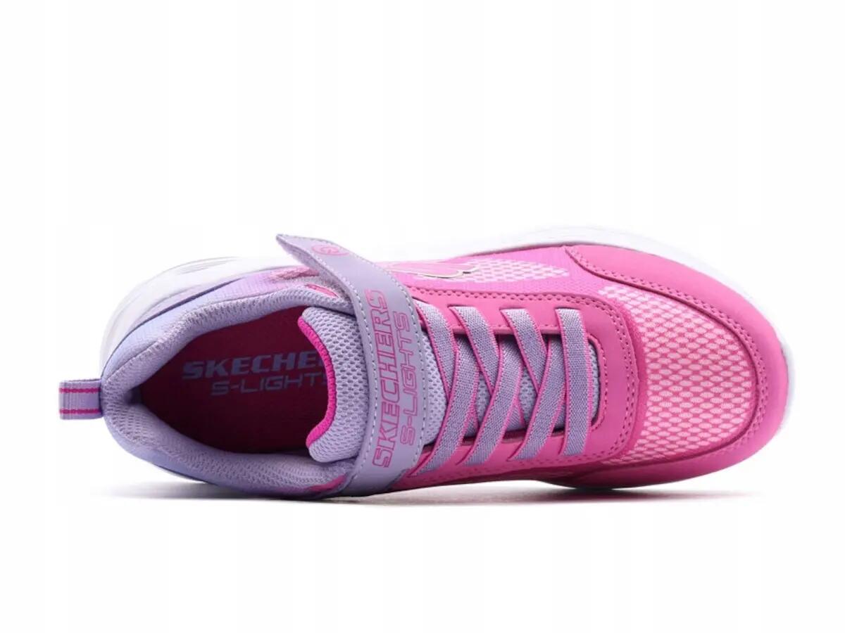 Buty Dziecięce Skechers Sportowe Z Diodami Lights Lekkie 6/7