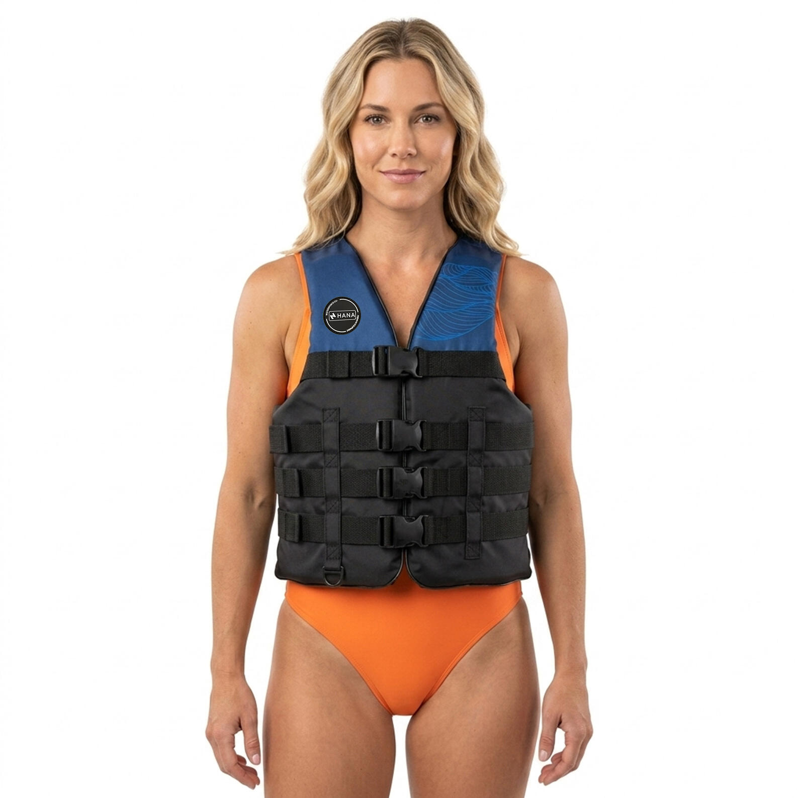 Gilet 50N Nylon Bleu 2/5