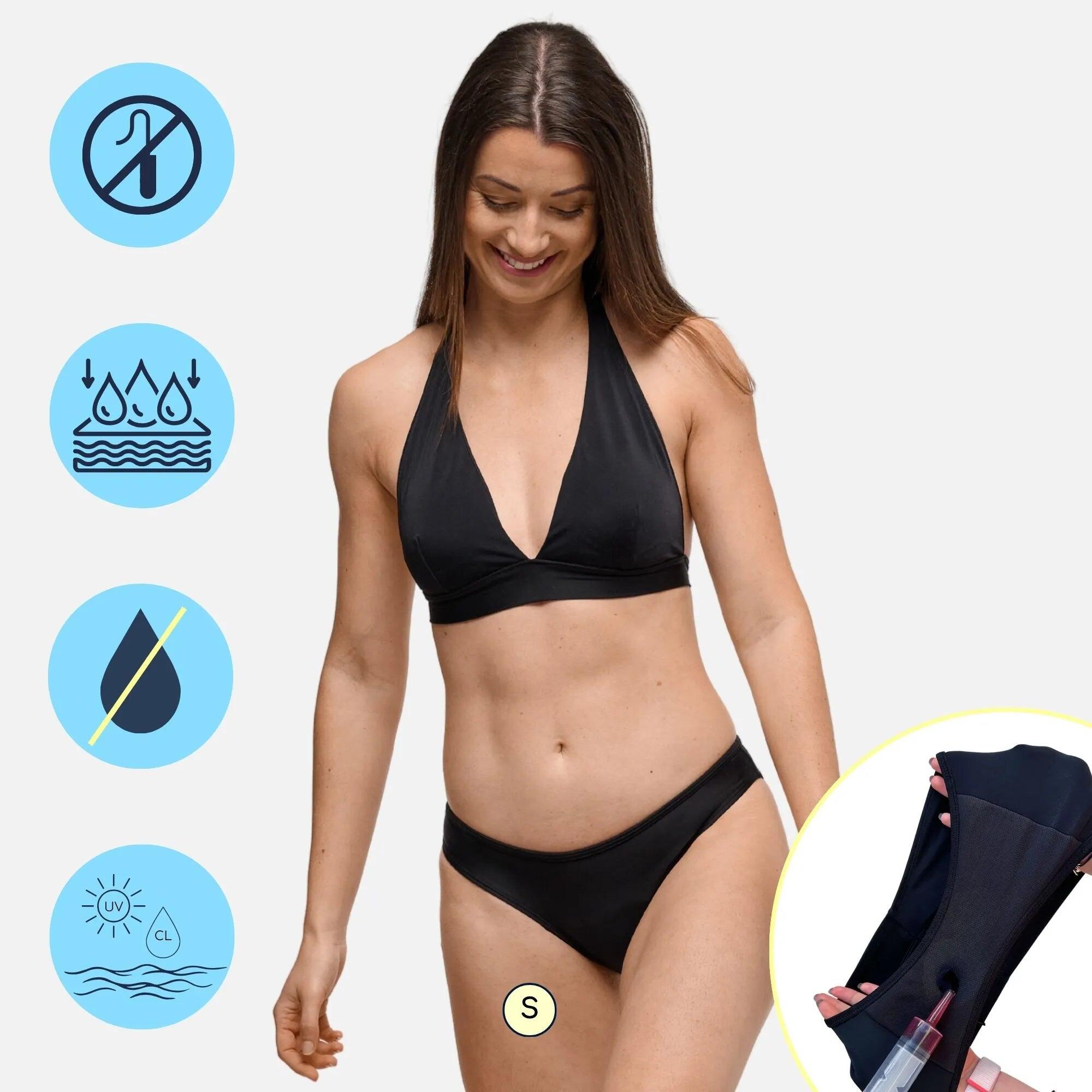 Slip di costume mestruale | Donna & Ado | Flusso abbondante | Eva 3/9