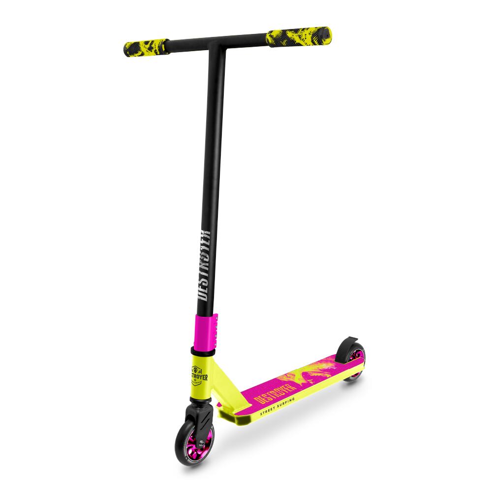 Stunt Scooter Destroyer Mad Wolf Yellow