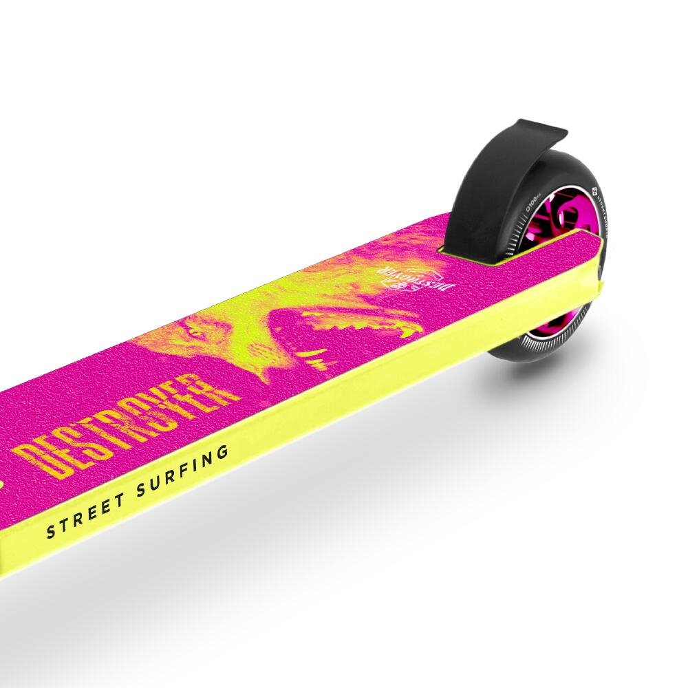 Trotinete de Acrobacias Destroyer Mad Wolf Yellow 4/7