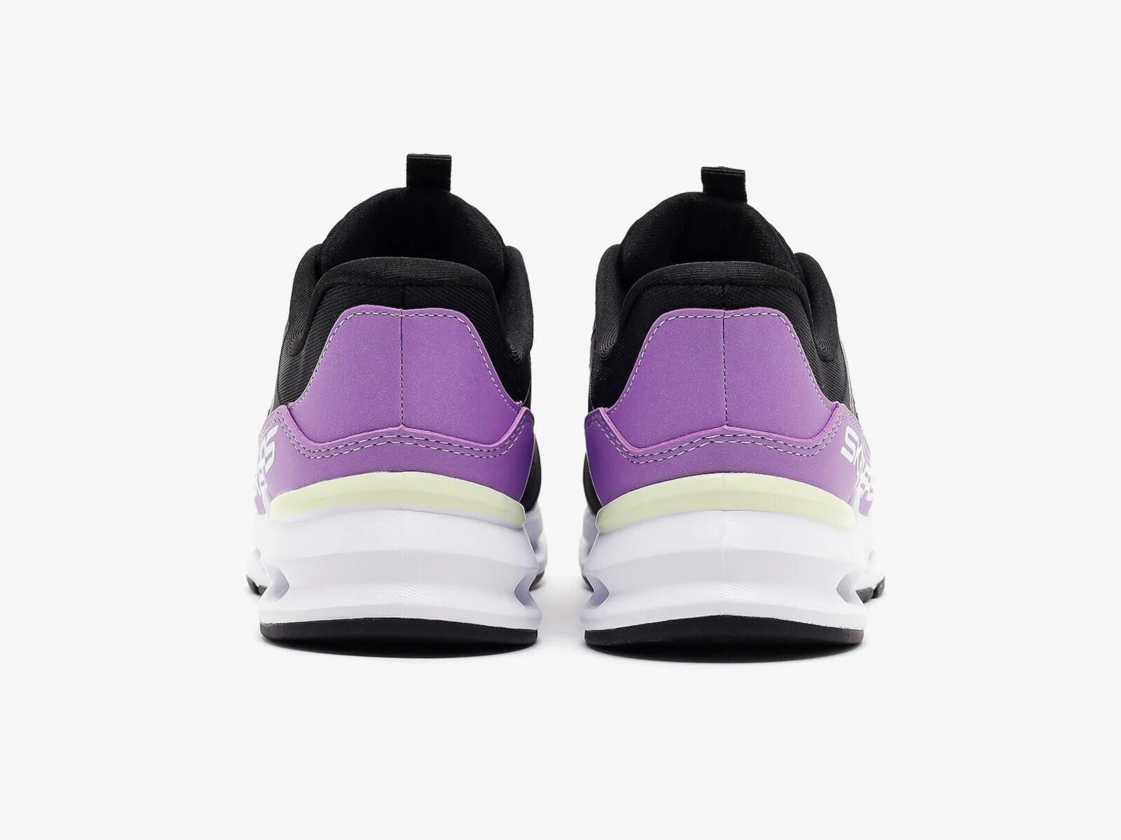 Sapatilhas Skechers modelo 303654L-BKPR para crianças unissex 6/7
