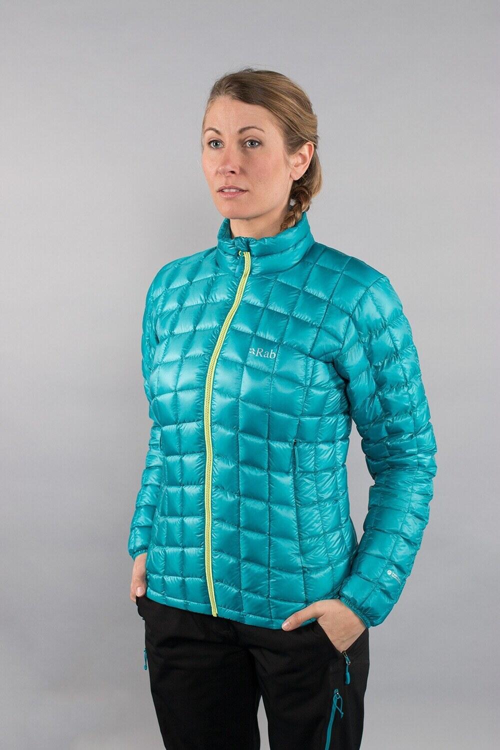 Kurtka puchowa / sweterek puchowy damski Rab CONTINUUM JKT WMNS TASMAN/CHARTREUS 2/4