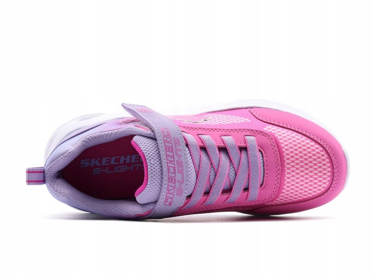 Buty Dziecięce Skechers Sportowe Z Diodami Lights Lekkie 6/7
