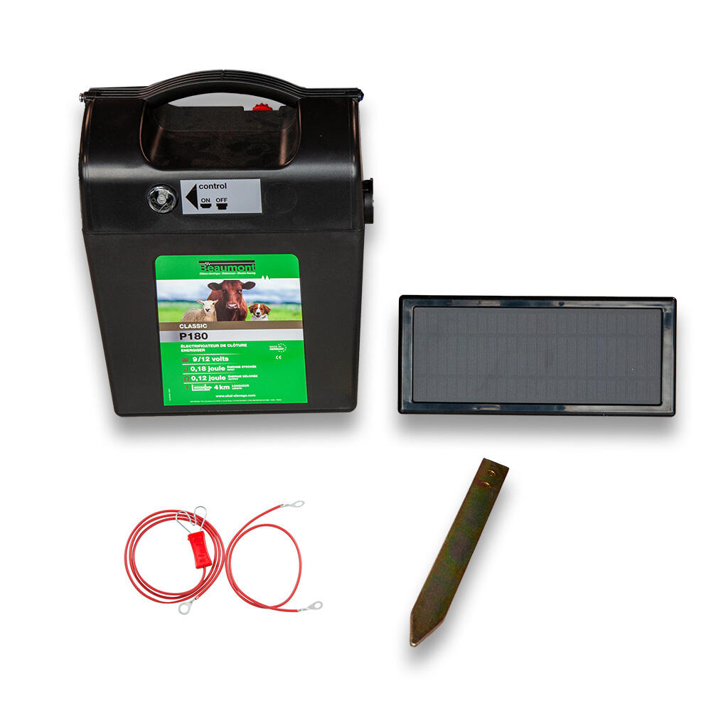 Battery station with solar panel Beaumont Classic P180 2/6
