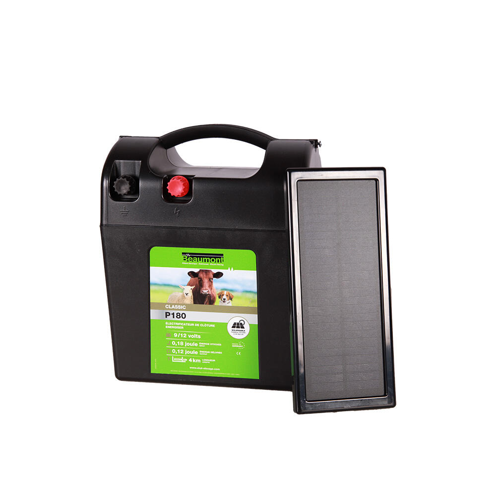 Battery station with solar panel Beaumont Classic P180 6/6