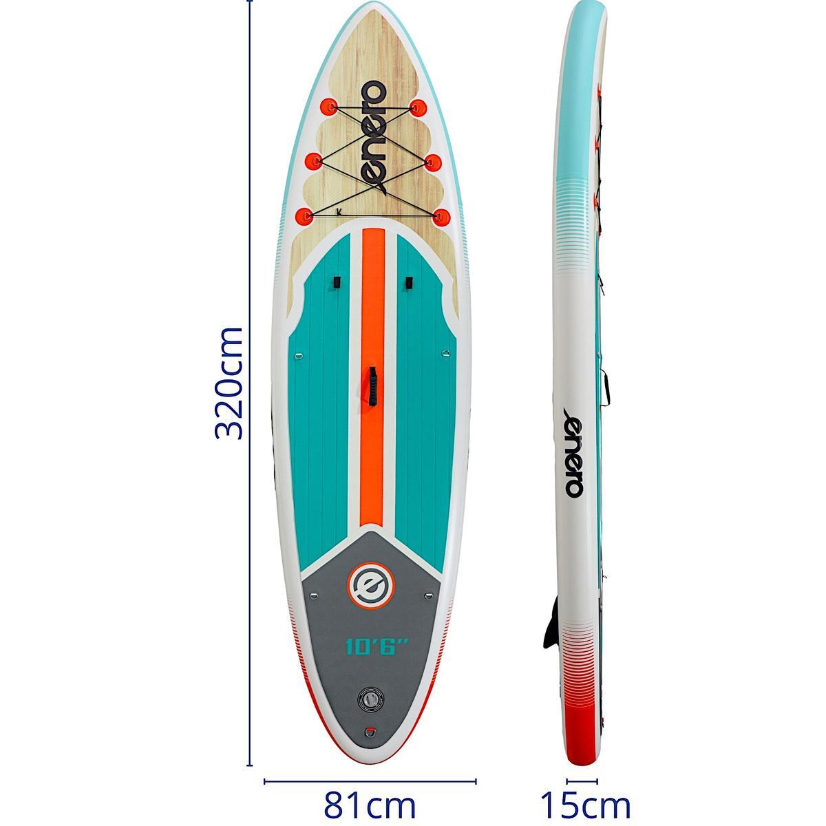Zestaw deska Sup Enero 320x81x15CM dmuchana 2/7