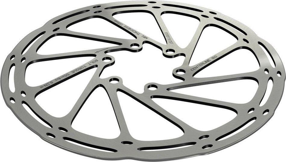 Sram Centerline Rounded 6 Holes Disc Silver 180 mm 3/3
