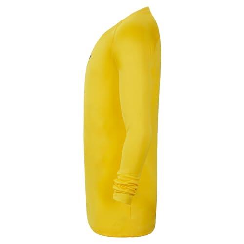 Maglie maniche lunghe da calcio junior nike giallo 3/4