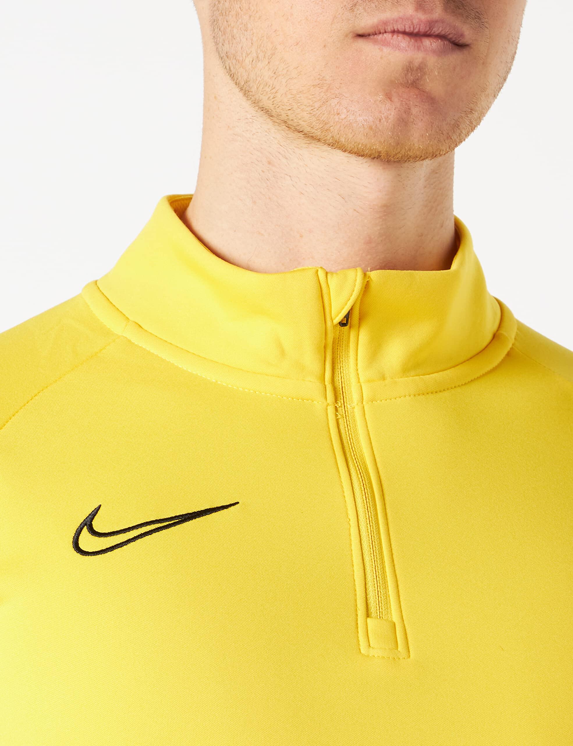 Nike Dri-Fit Academy 21 Heren Boor Top - Tour Geel/Zwart/Antraciet 4/5