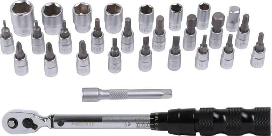 Neatt Attack momentsleutel 2-24 Nm - 1/4'' + 25 bits