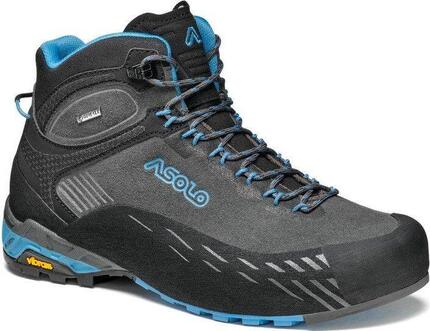 Chaussures d'approche Asolo Eldo Mid Lth Gv Gore-Tex Bleu Femme