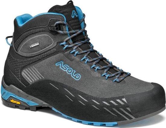 Chaussures d'approche Asolo Eldo Mid Lth Gv Gore-Tex Bleu Femme