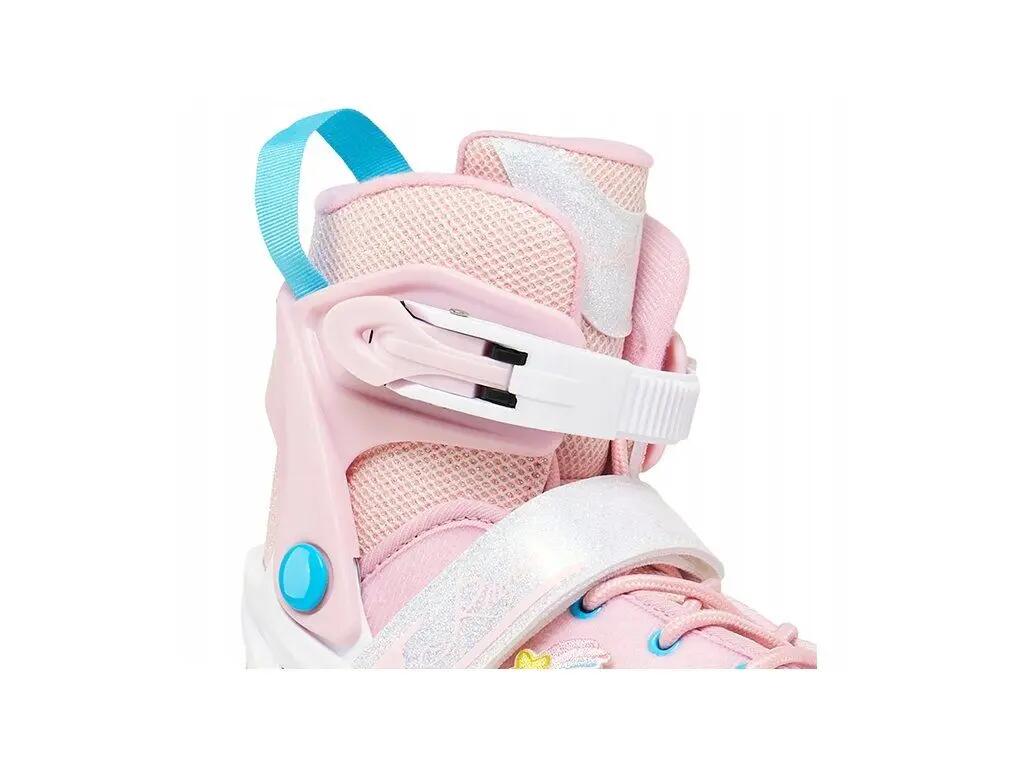 2-in-1 verstelbare Skeelers Lilly kunstschaatsen LED-wieltjes en patches 7/7