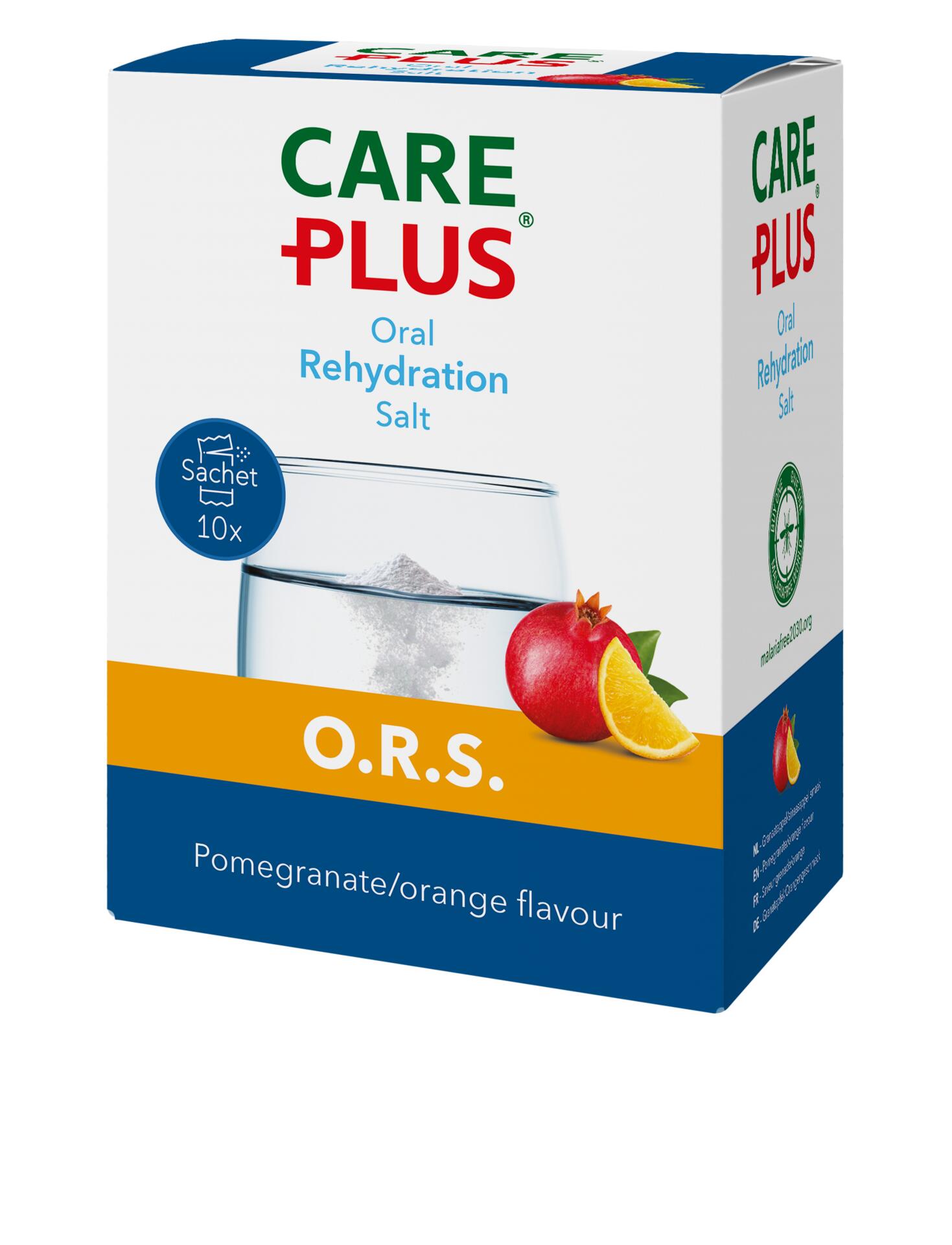 Care Plus O.R.S. - Granaatappel / Sinaasappel - 10 stuks 2/2