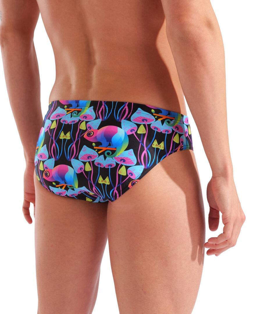 Herren-Badehose Arena Multi Chameleons Schwarz 5/7