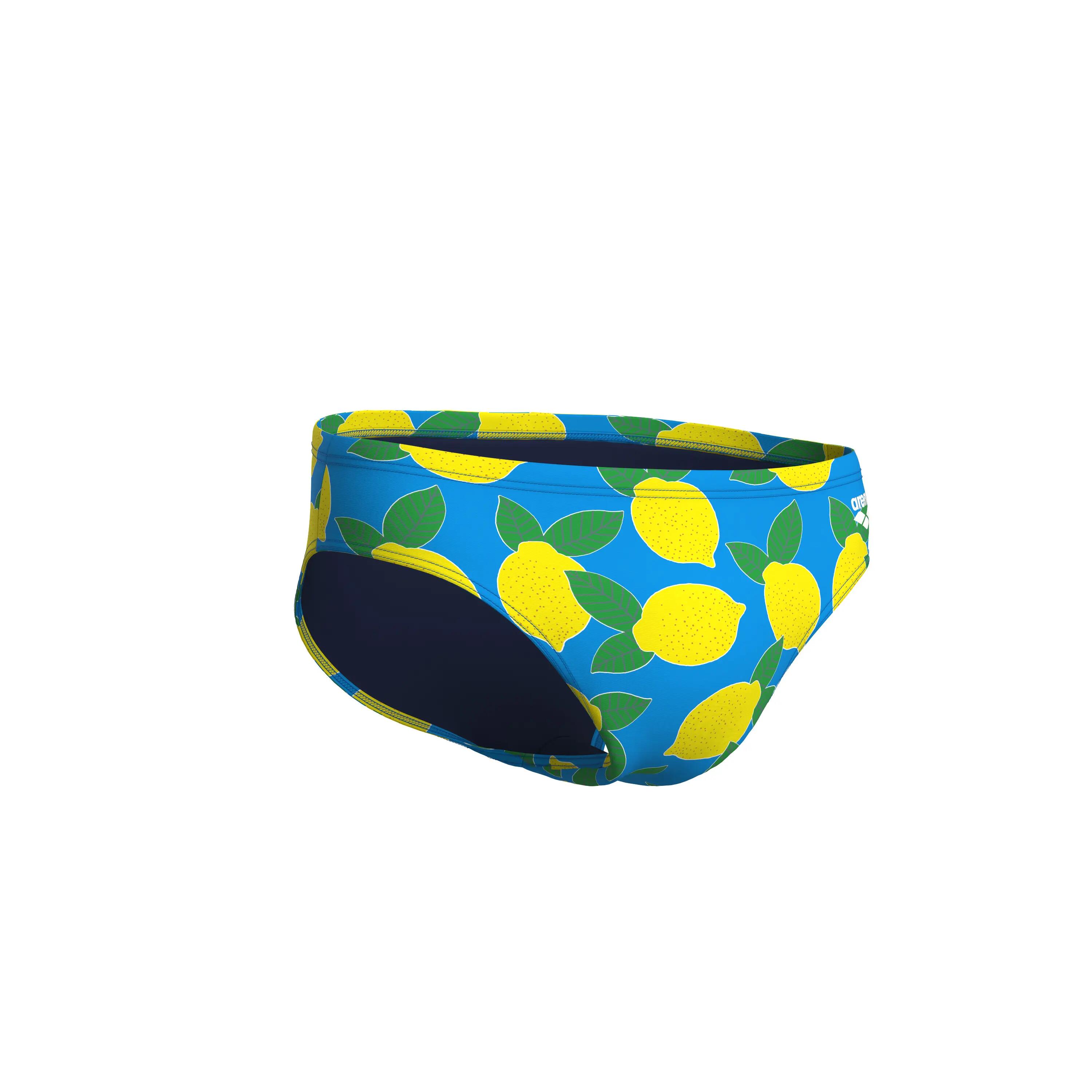 Kąpielówki męskie Arena Lemons Swim Briefs 7/7