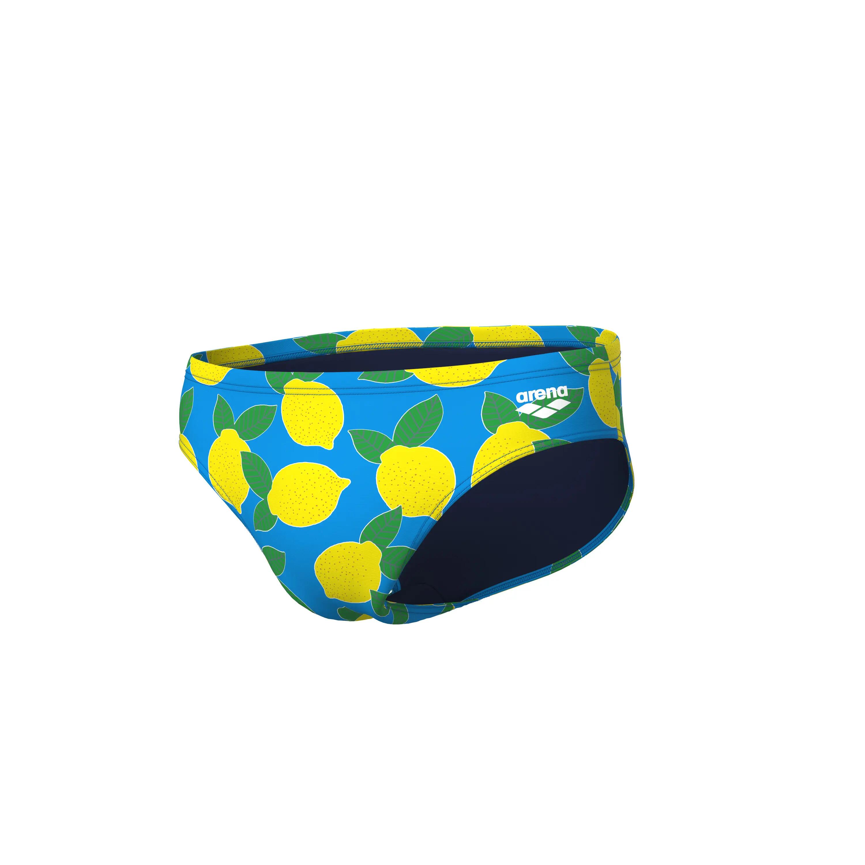 Kąpielówki męskie Arena Lemons Swim Briefs 6/7
