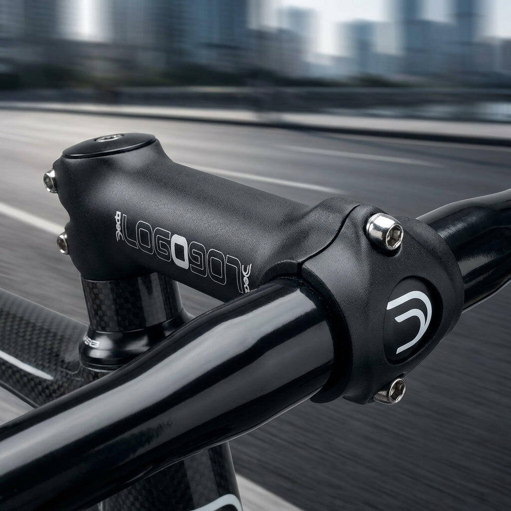 Deda Vorbau Logo Ø 26,0 mm 60 mm, black-matte 2/3