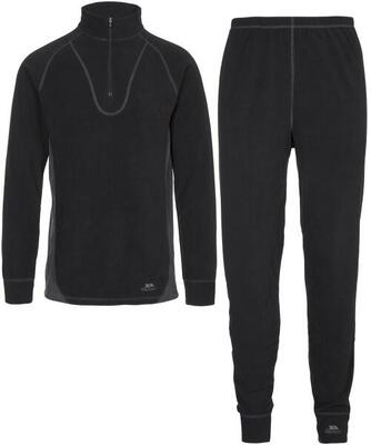 Trespass Thriller B Set Intimo Tecnico Unisex Nero