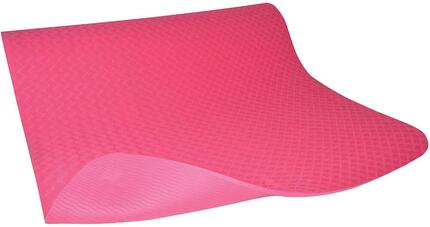 Mata do ćwiczeń Loap Roach Yogamat 183x61x0,6 cm, różowa