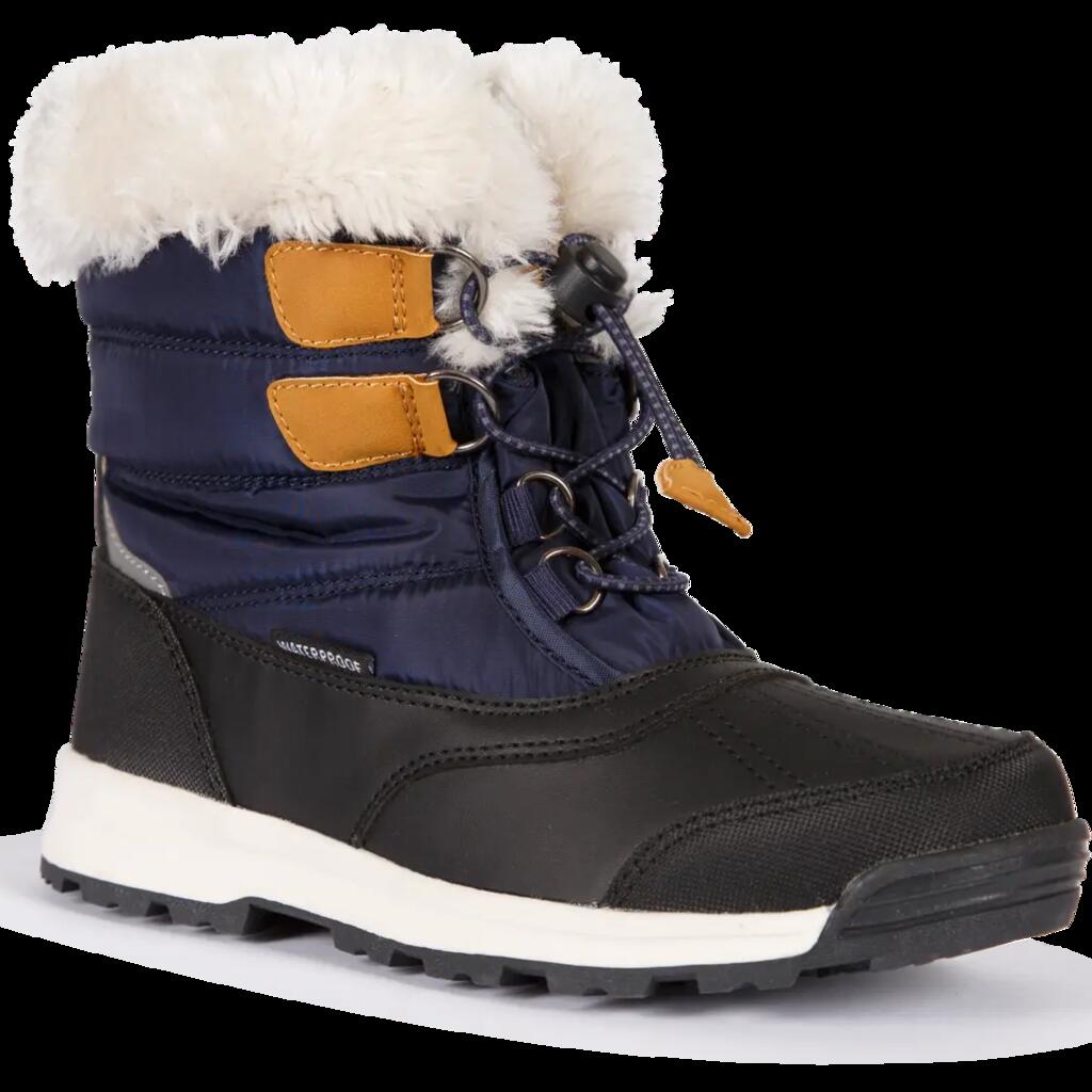 2058 Ratho Waterproof Insulated Mid Snow Boots for Youth, Navy