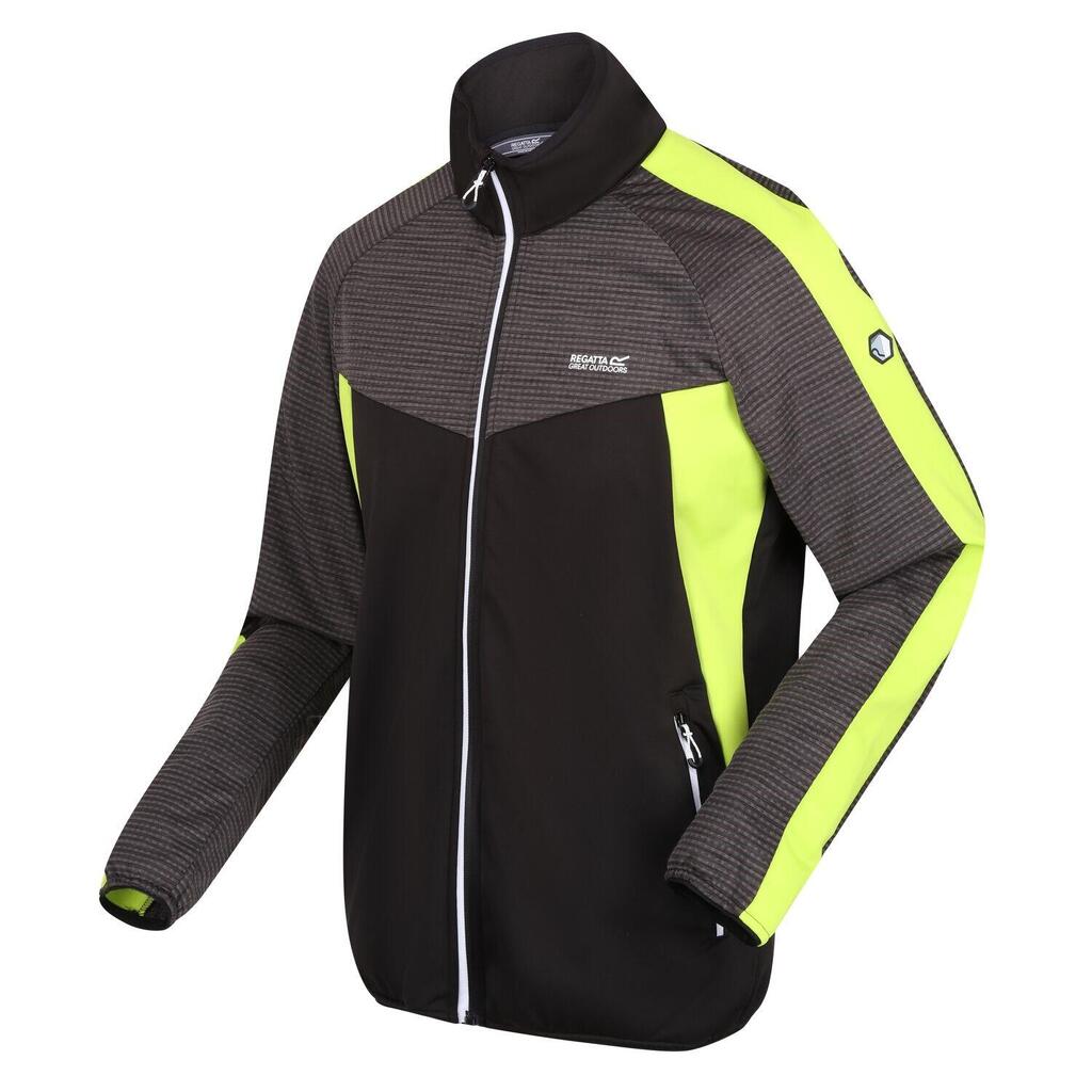 Men's Sweatshirt Regatta Men Yare Vi Extol Stretch Softshell Jacket Black 2xl