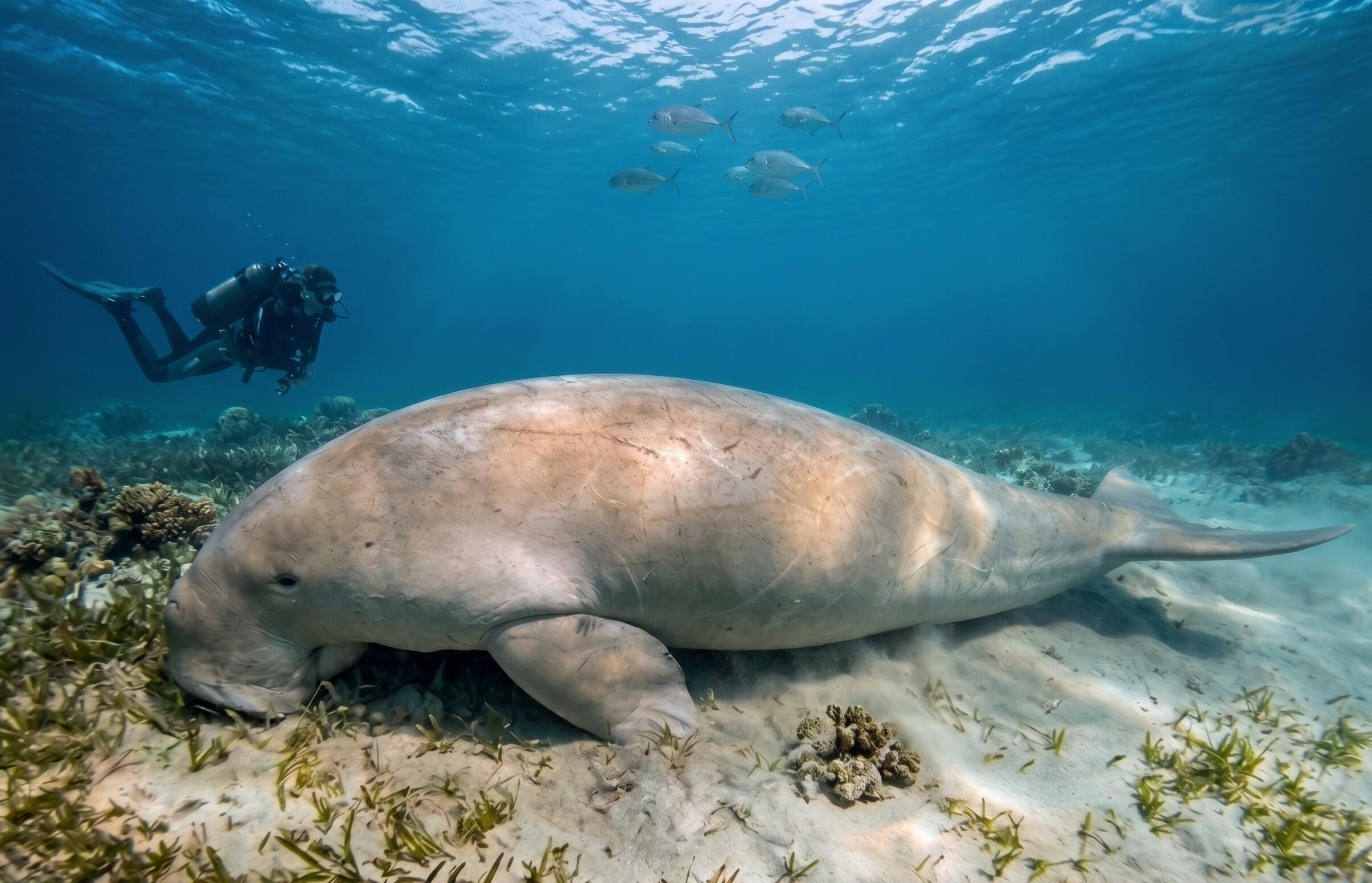 Plongée à Marsa Mubarak : 2 immersions avec chance de voir des dugongs 1/1