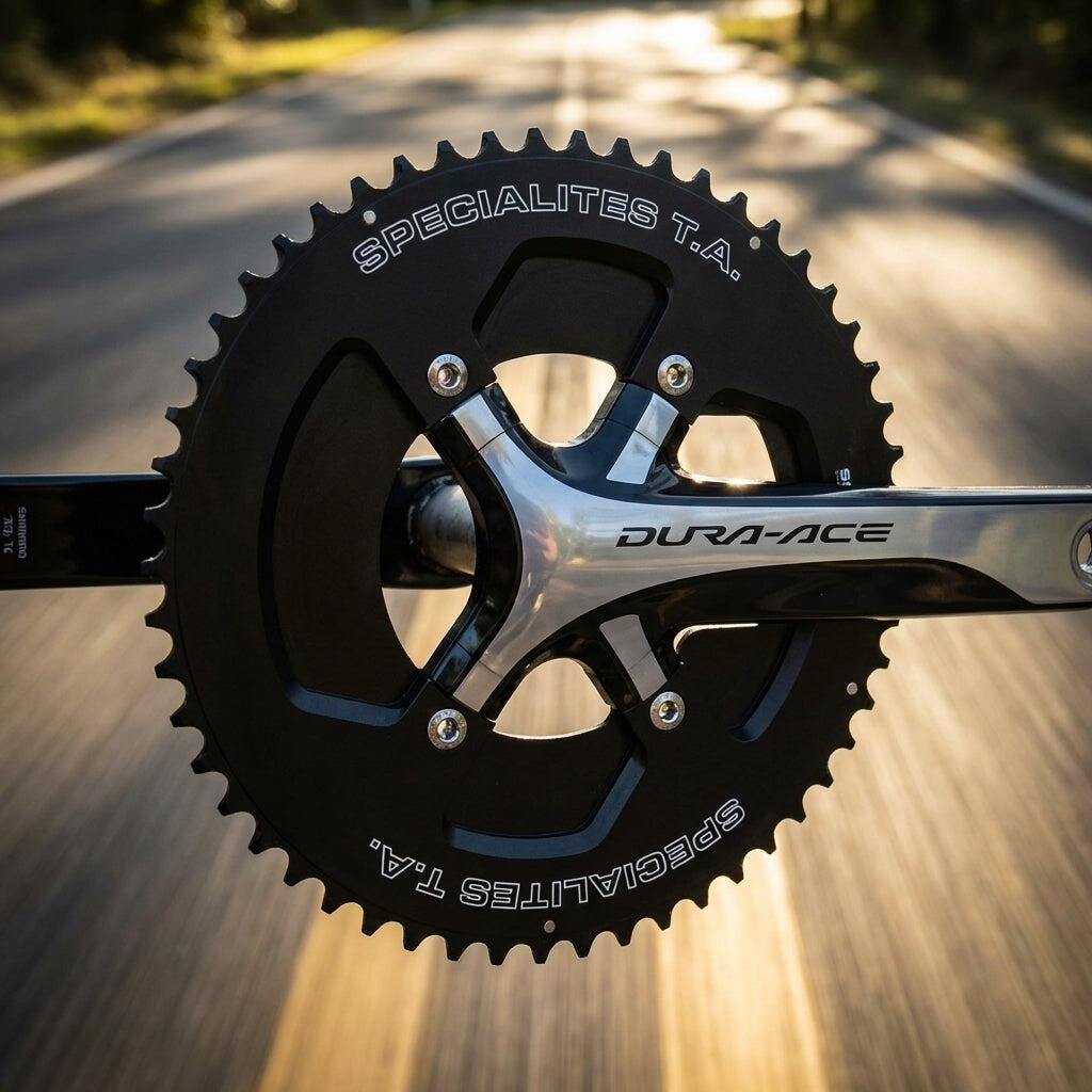 Zewnętrzna tarcza mechanizmu korbowego t.a. shimano ultegra r8000 - 6800 speed 2 2/3