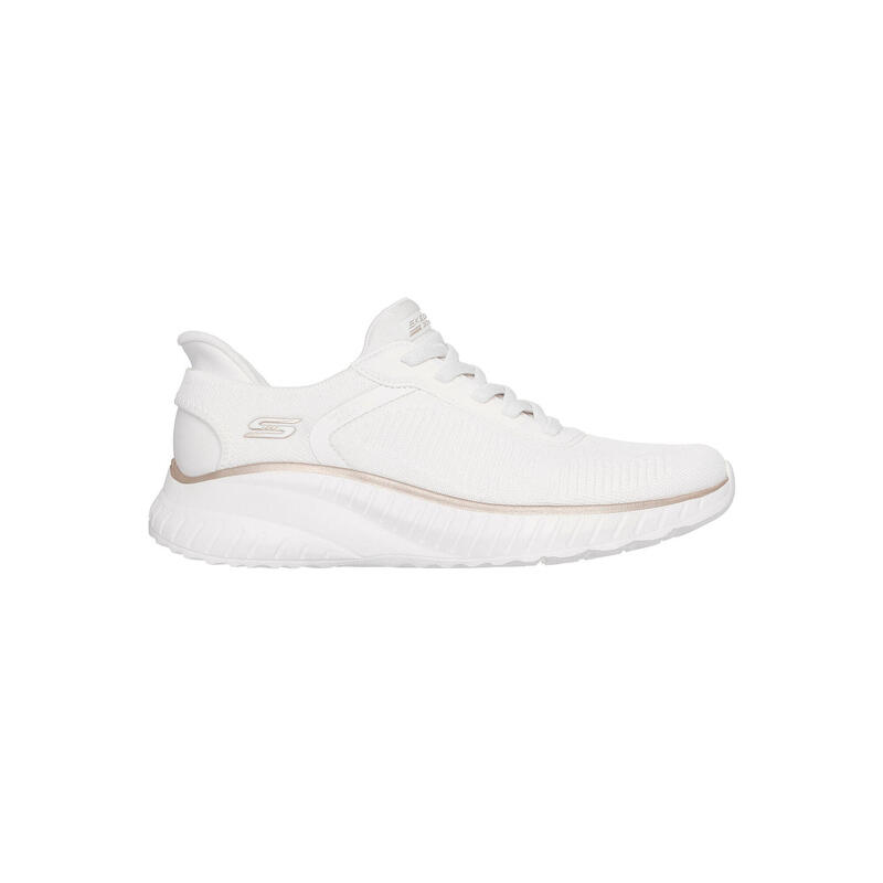 Pantofi sport femei Skechers Bobs Squad Chaos - C, Alb