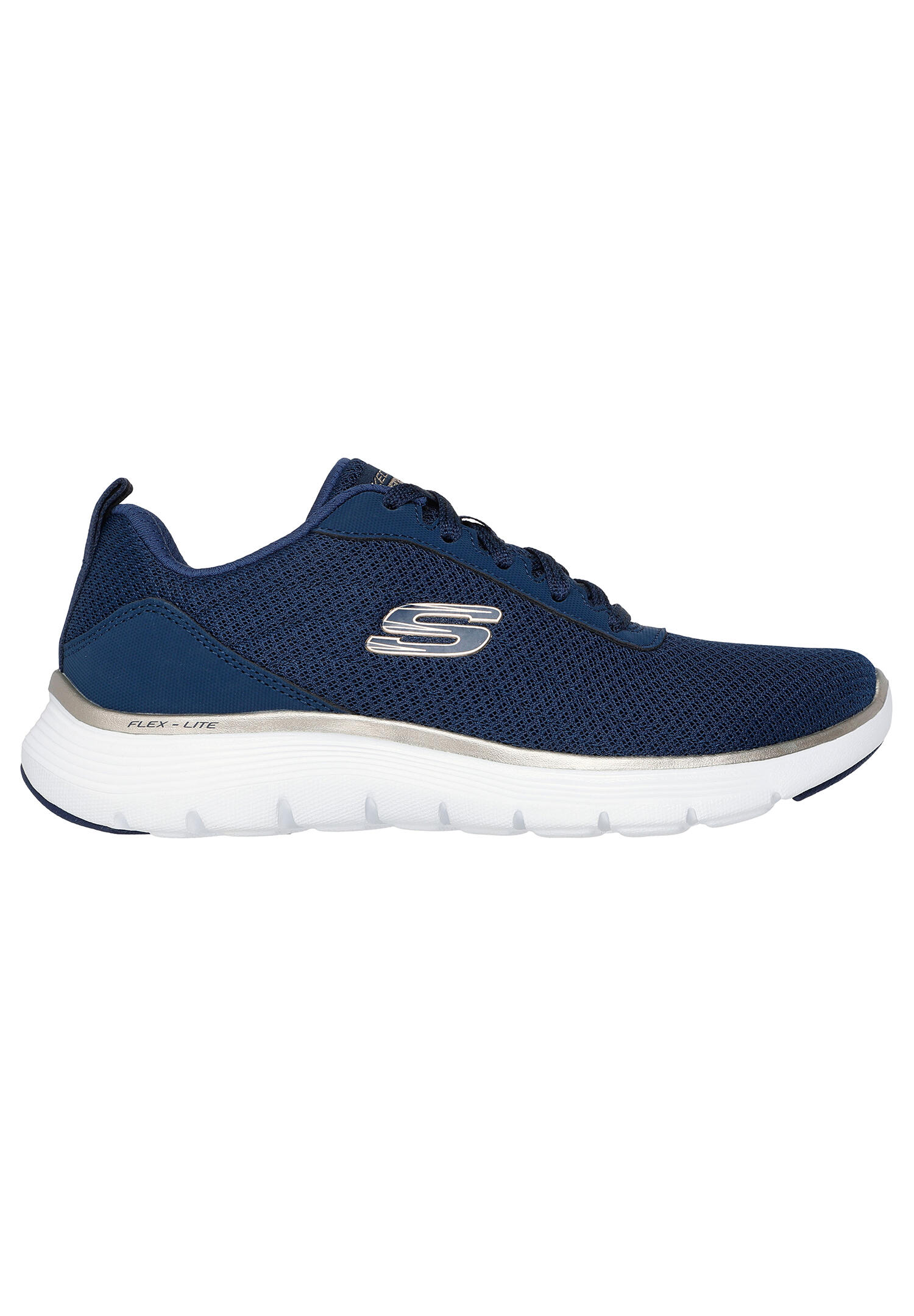 Turnschuhe für Damen Skechers Flex Appeal 5.0 Marineblau. 3/5