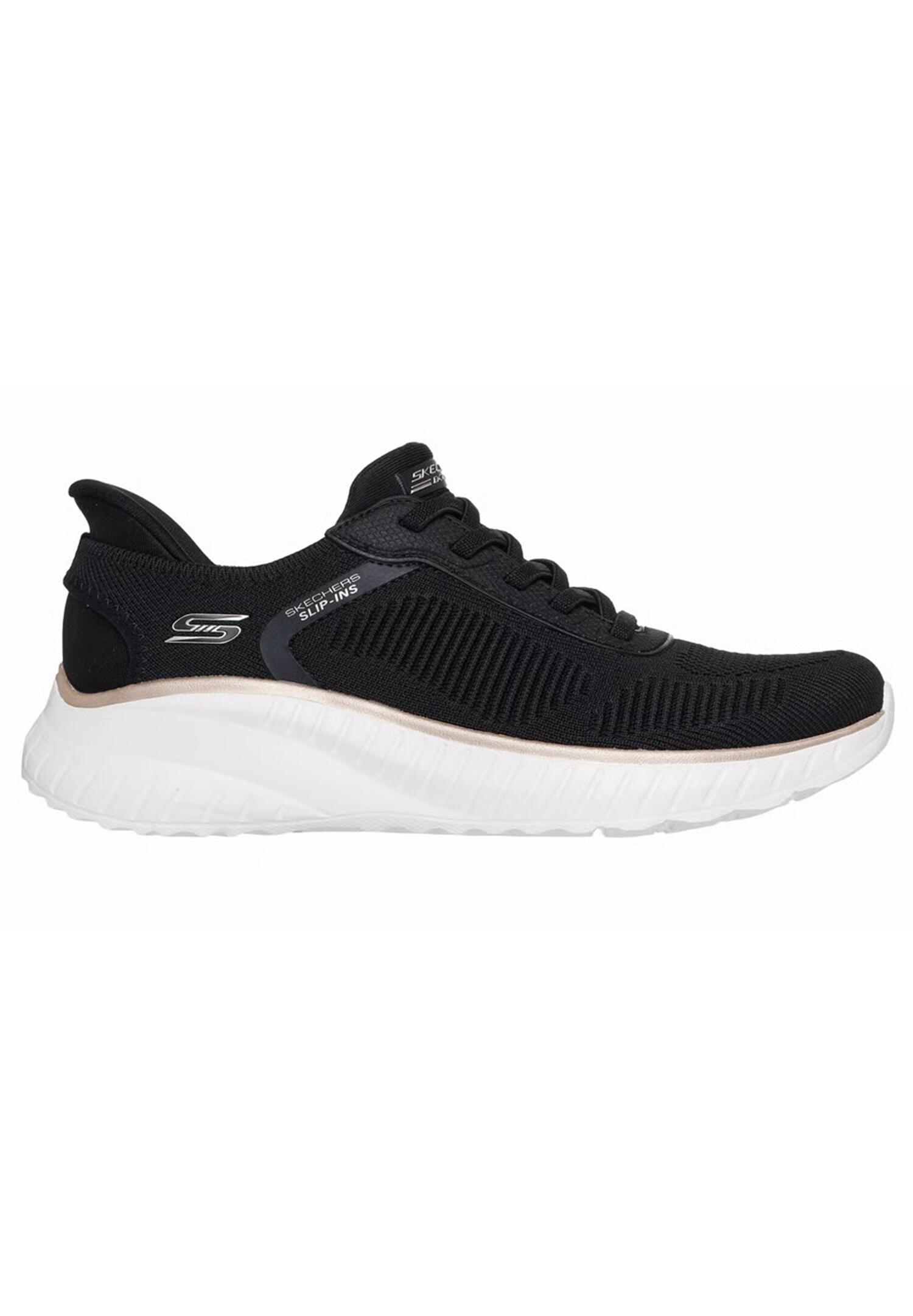 Zapatillas Femme Skechers Bobs Squad Chaos Noir 3/5