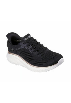 Zapatillas dames skechers bobs squad chaos zwart