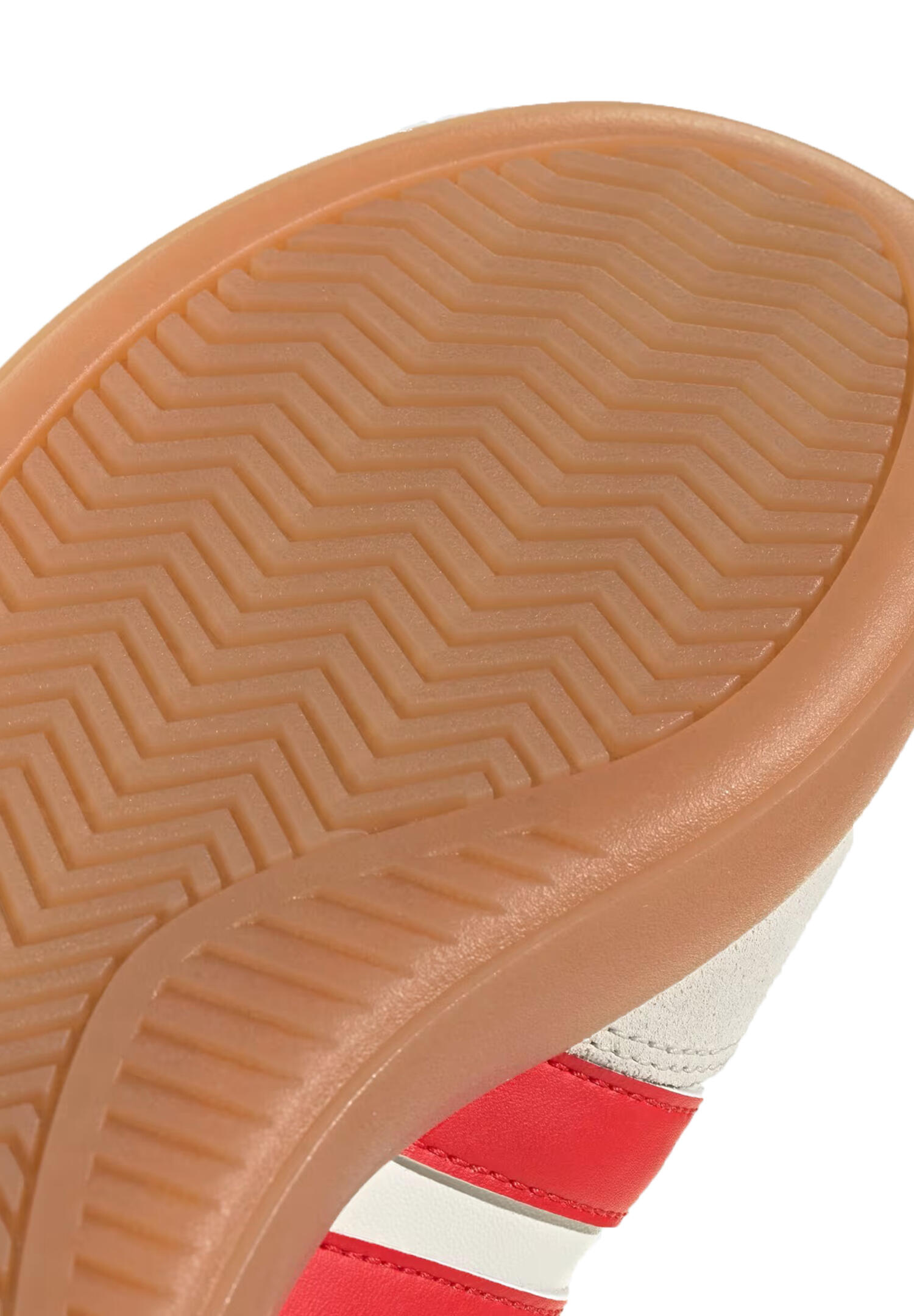 Adidas Herren BARREDA DECODE LUX Sneaker JR1231 Schnürschuhe Schuhe Beige/Rot 5/7