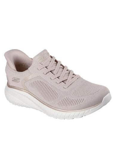 Chaussures pour femme Skechers bobs squad slip Rose