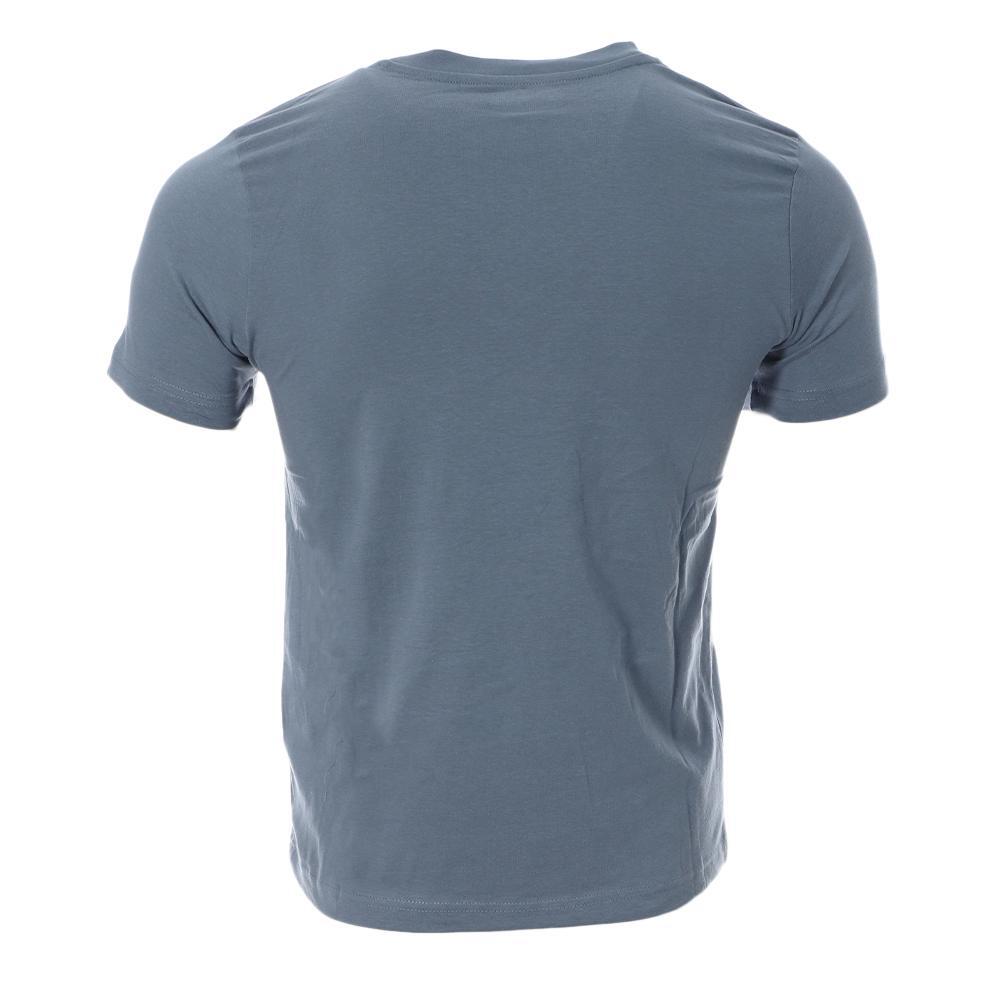T-shirt manches courtes homme Cafers Slim bleu 2/2